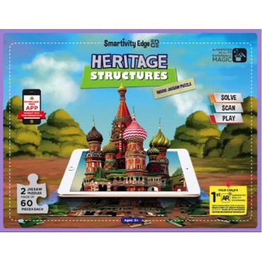 Smartivity EDGE Heritage Structures Magic Jigsaw Puzzle